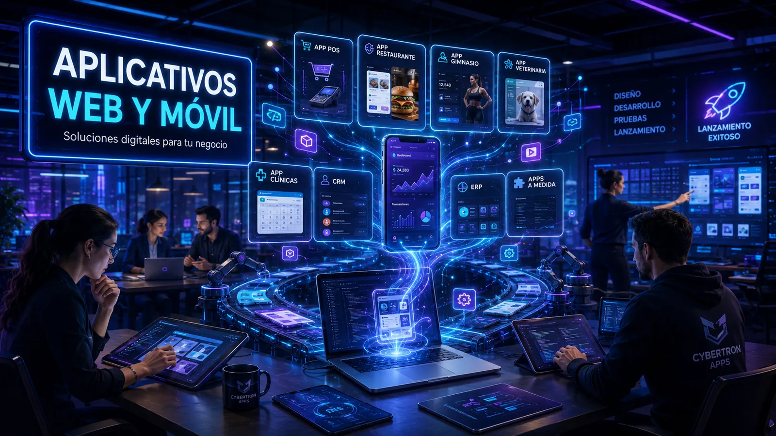 Aplicativos web y móvil